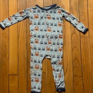 Kickee pants crab pajamas